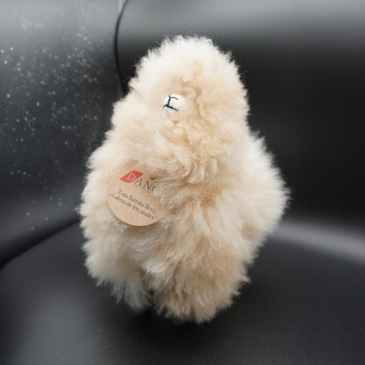 Medium Peruvian Alpaca Llama – Caramel Color | Handmade Artisan Decor