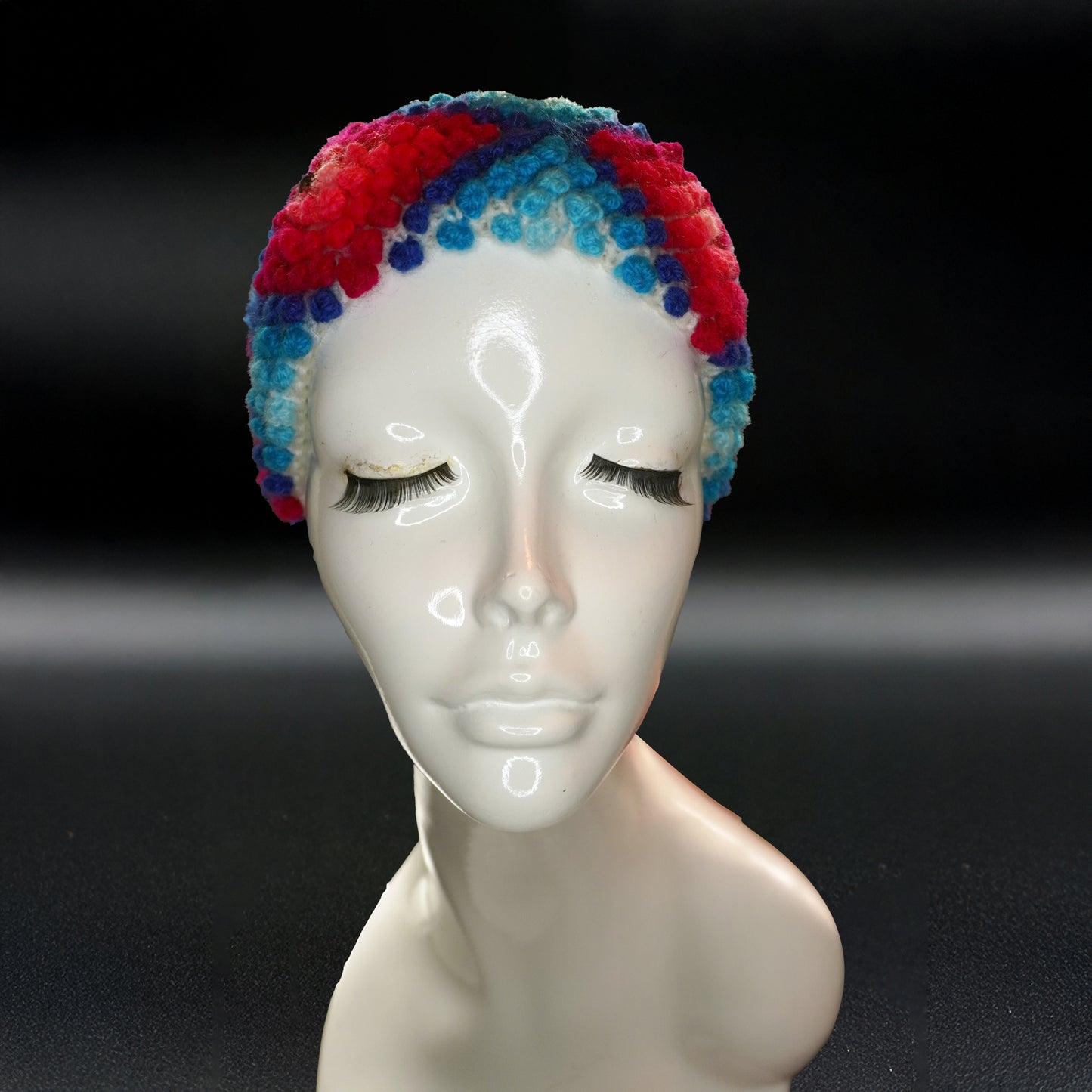 Handmade Andean Fabric Headband – Blue