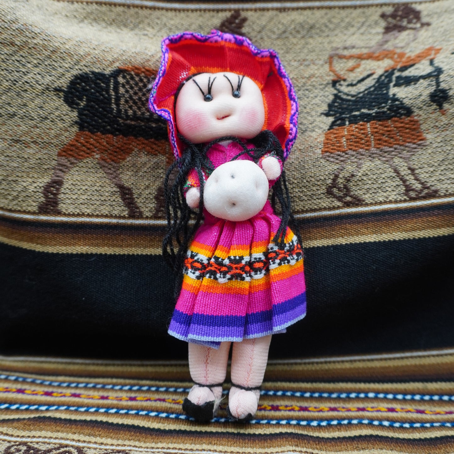 Handmade Peruvian Textile Doll (small)