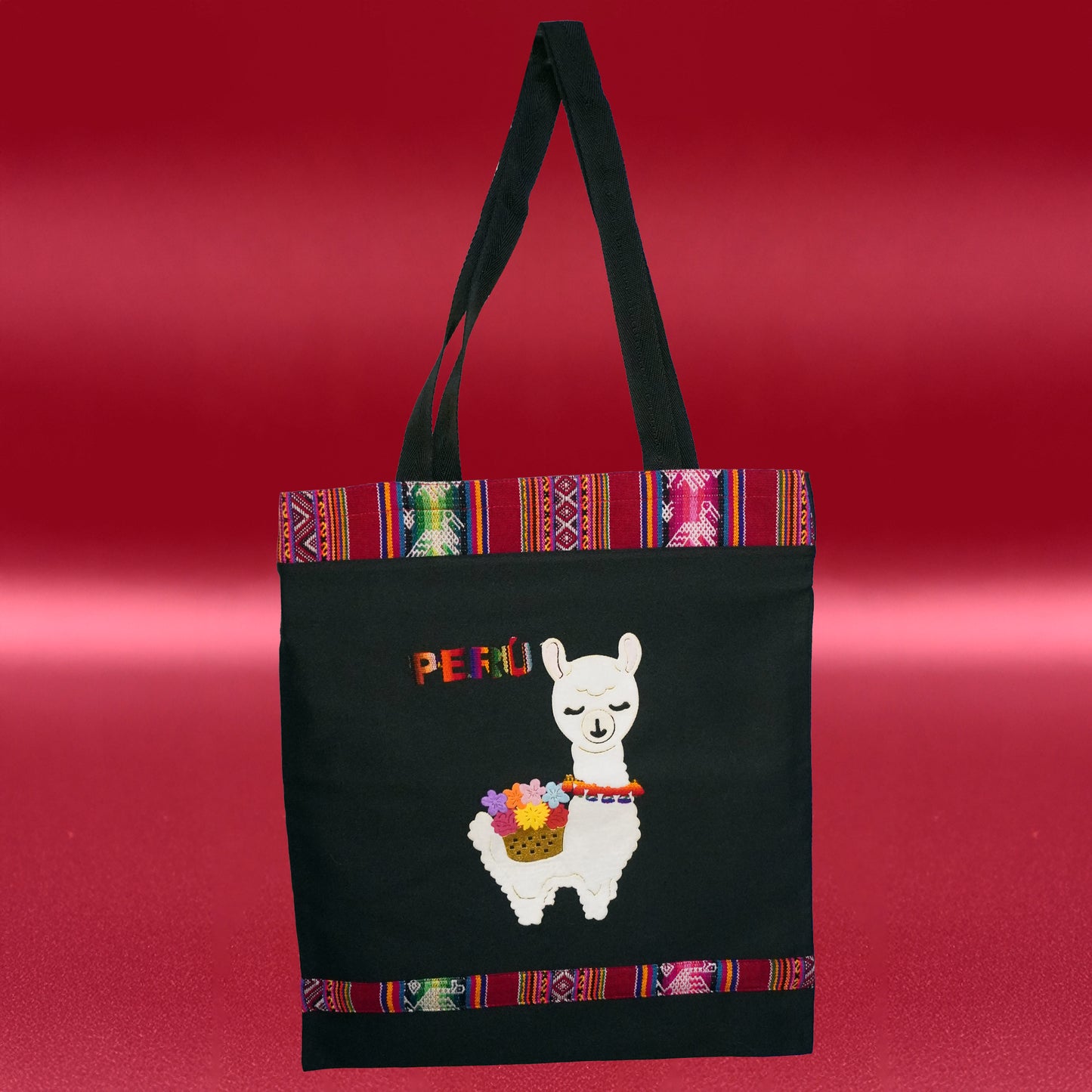 Peruvian designs casual bag - Black