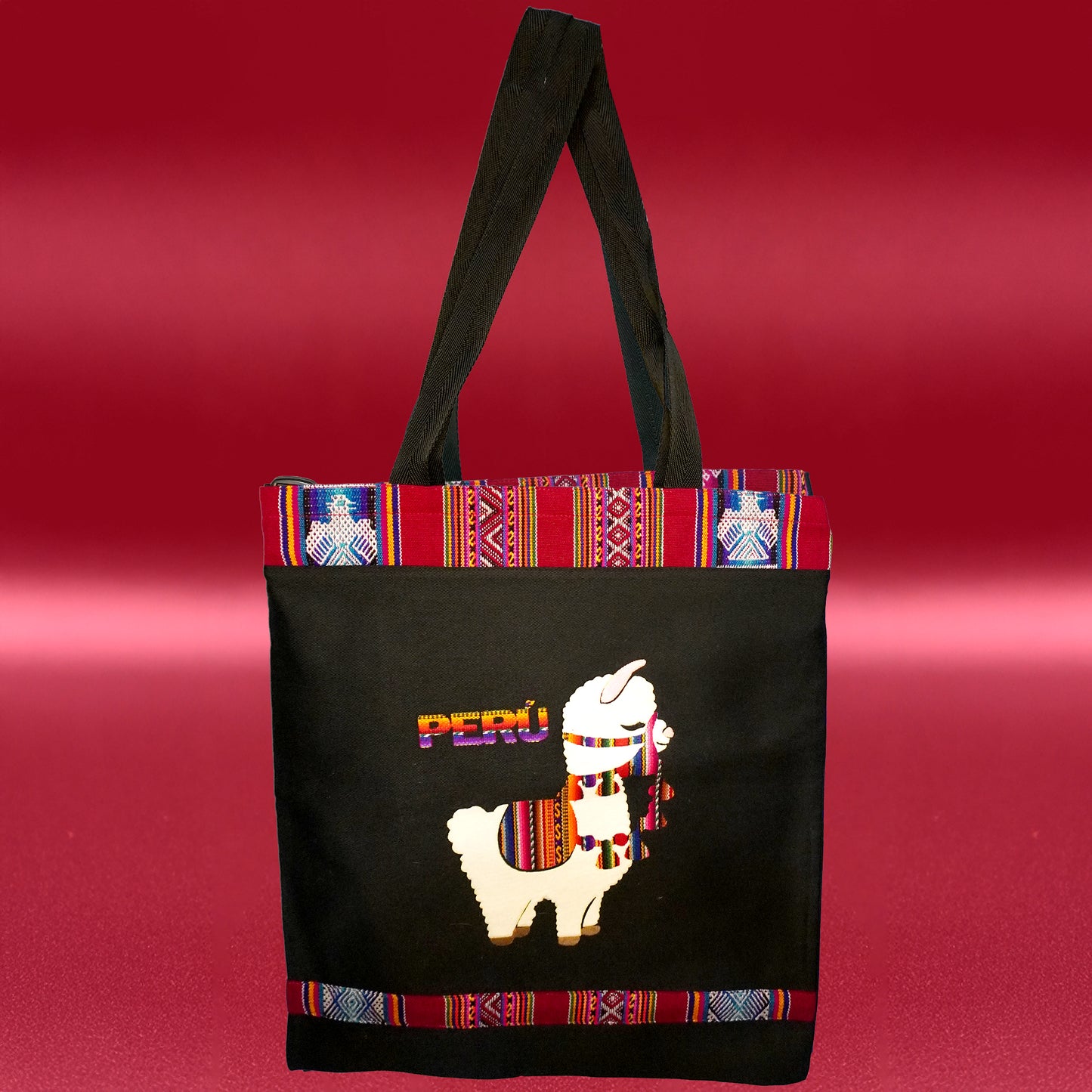 Peruvian designs casual bag - Black