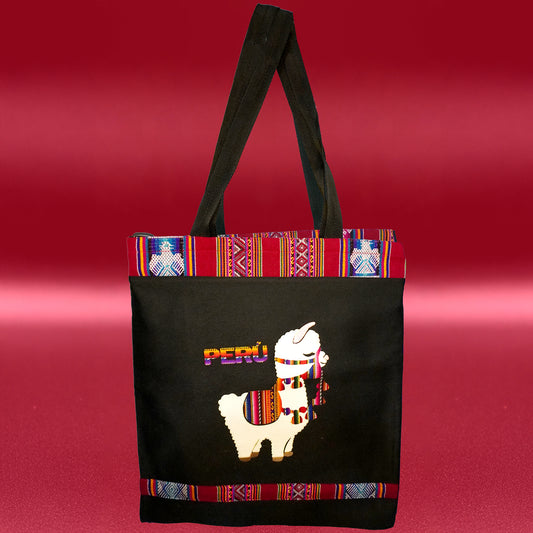 Peruvian designs casual bag - Black