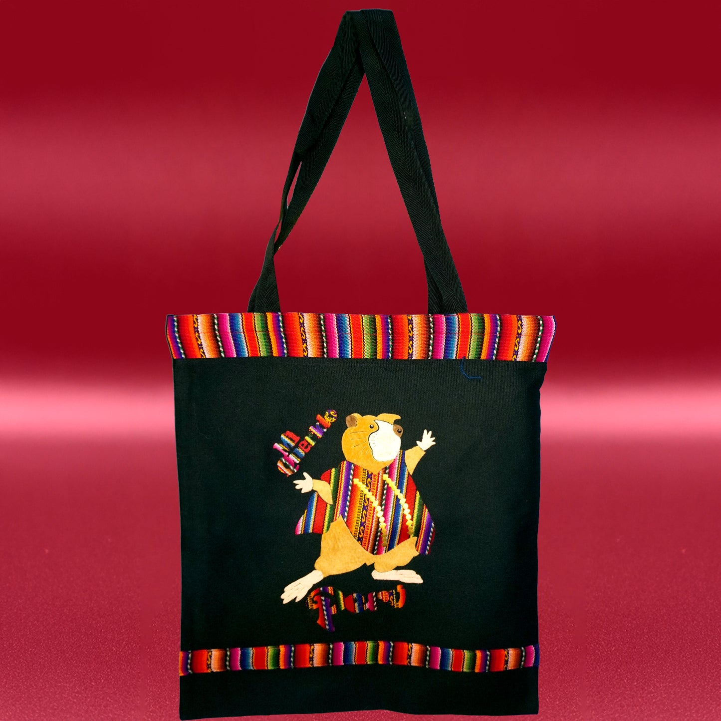 Peruvian designs casual bag - Black