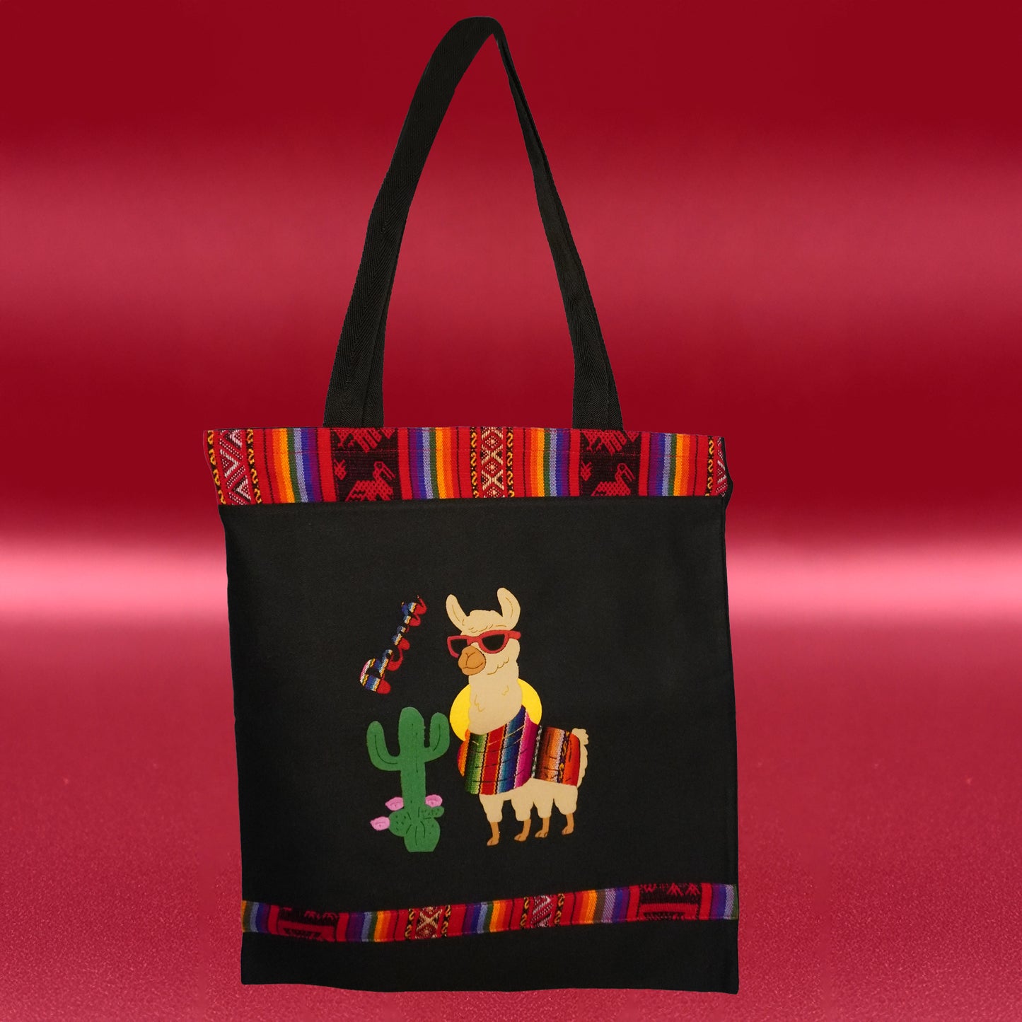 Peruvian designs casual bag - Black
