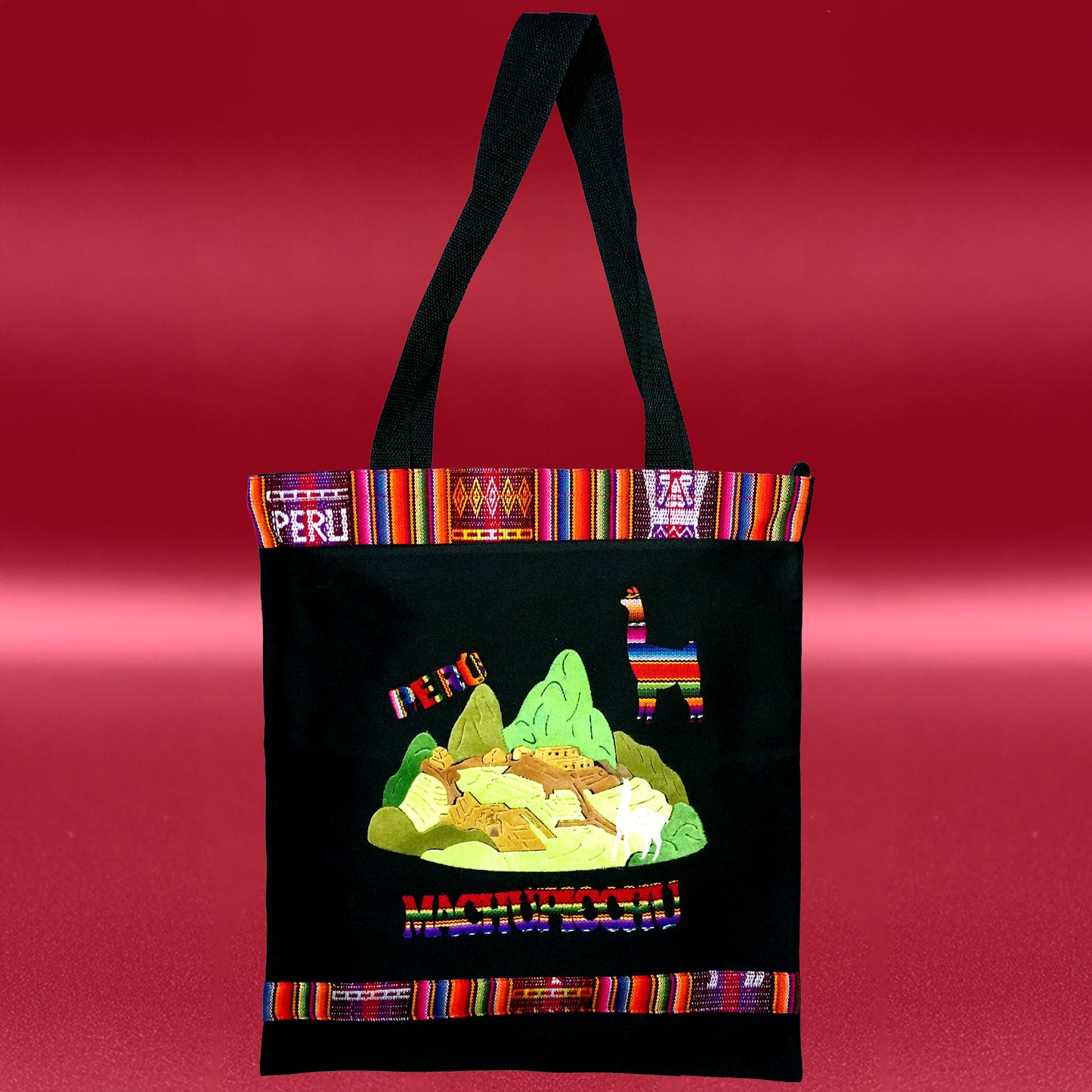 Peruvian designs casual bag - Black