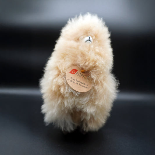 Medium Peruvian Alpaca Llama – Caramel Color | Handmade Artisan Decor
