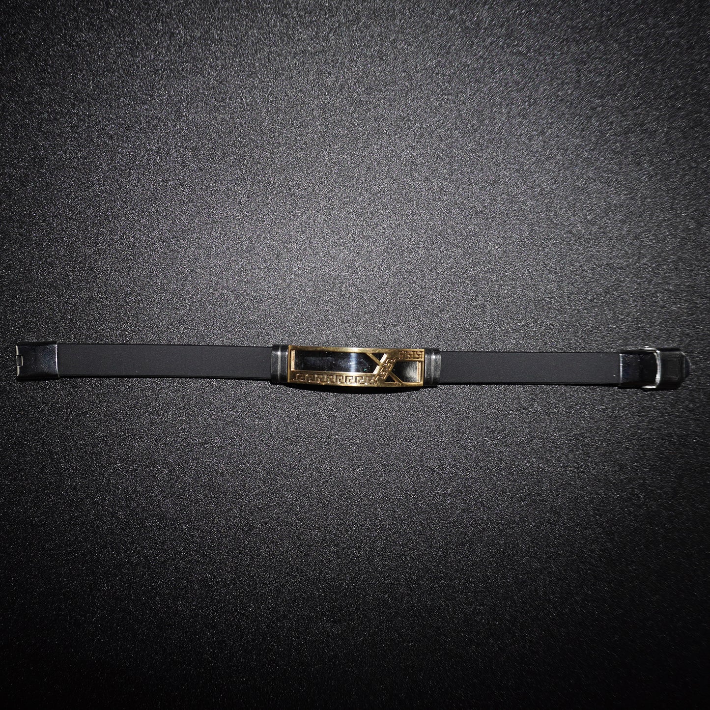 Unisex leather and steel bracelets with Andean designs